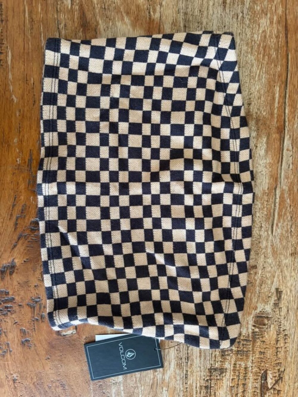 Volcom Tube Top Checkered
